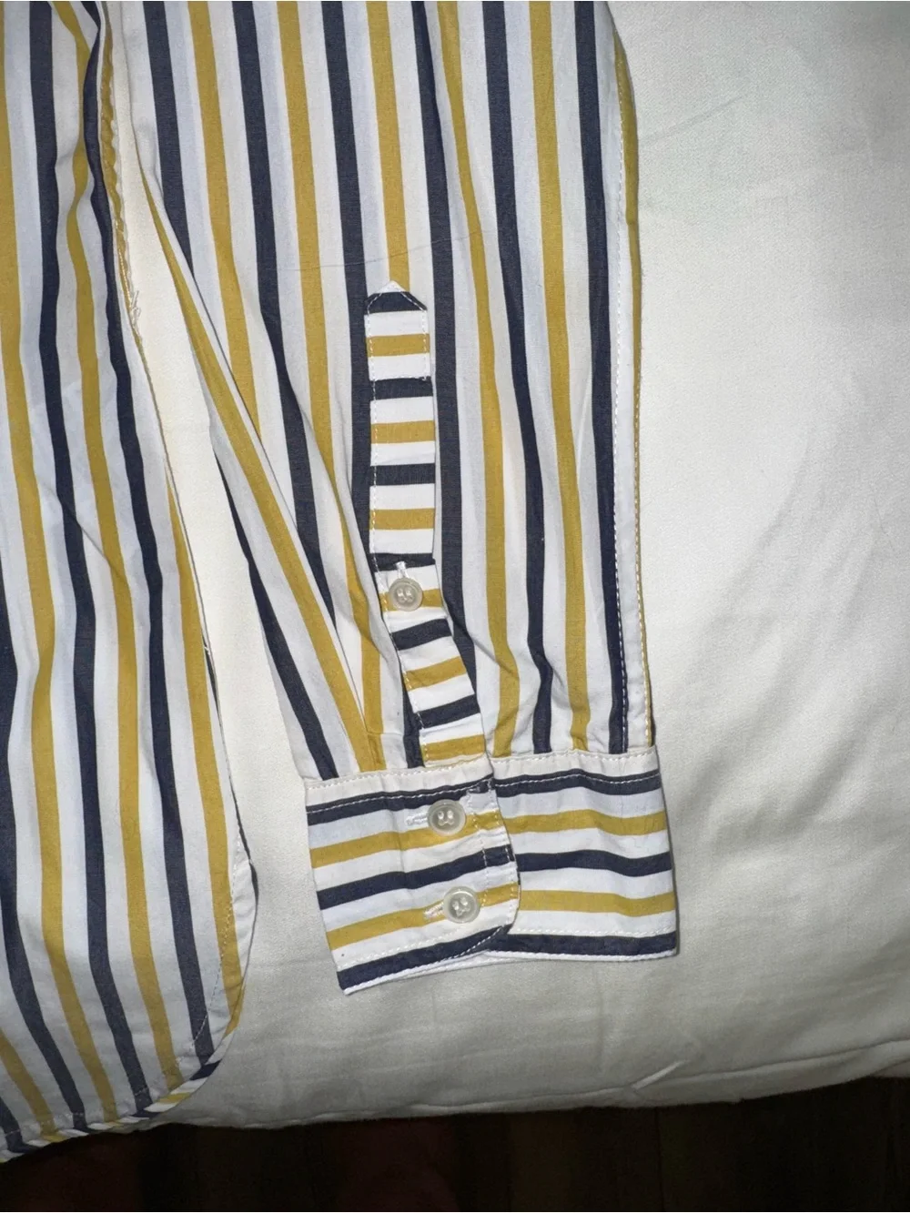 J.Crew Striped Button-Down Shirt Women’s 0P Cotton